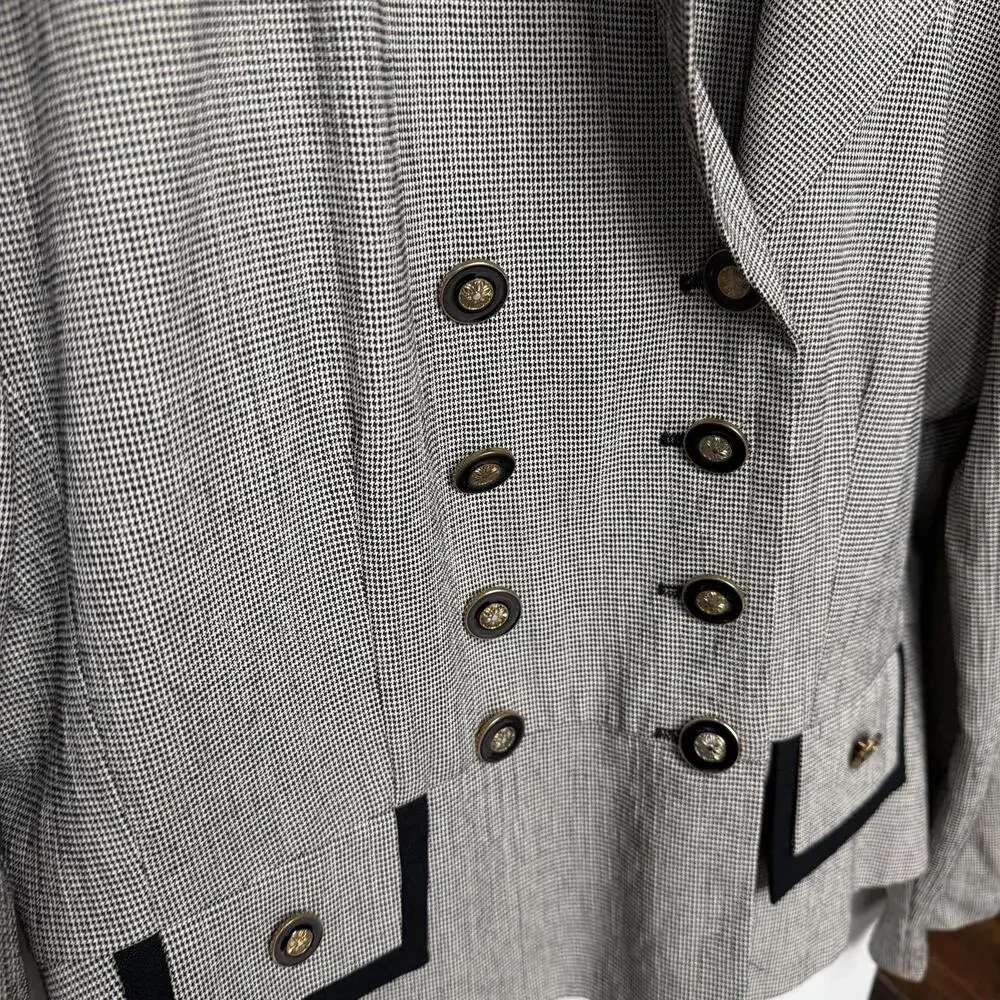 Vintage Petite Perceptions by Irene B‎ Blazer - Size 12 - Dressy - Retro